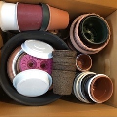 ガーデニングに♪ 大量プランター、トレーなど　おまけつき