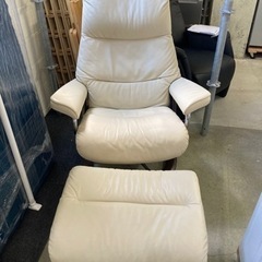 EKORNES ストレスレスチェア オットマン付 クリーニング済 配達OK 管理