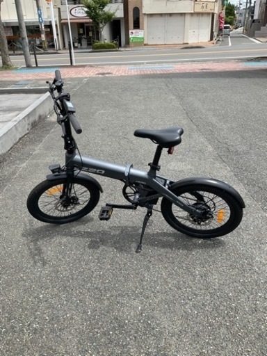 【TVで話題！】保証付き✨電動アシスト自転車 HIMO Z20 グレー
