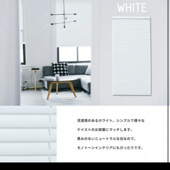 【賃貸取り付け可】美品 ブラインドの画像