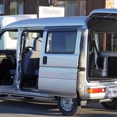 【自社ローン対応】H29年(2017年) ホンダ アクティバン SDX　4WD　5MT☆シルバー・１年保証・車検付き・整備渡の画像