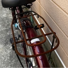 【本日or明日お取引出来る方！】カゴ付き自転車の画像