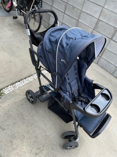 KATOJI 使用回数少なめ!!2人乗りベビーカー