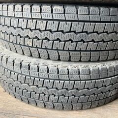 在庫処分【格安】155/80R14　88/86N　LT　ダンロップ　WINTERMAXX　SV01　 4本 スタッドレスタイヤ 2016年製の画像