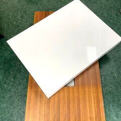 ローテーブル センターテーブル リビングテーブル コーヒーテーブル 回転 可動天板 モダン シック 伸縮  白 ホワイトの画像