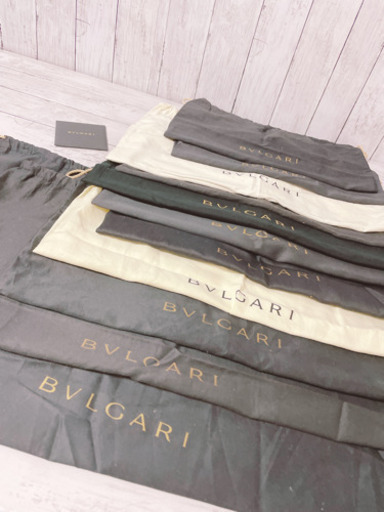 H1243 BVLGARI ブルガリ　保存袋　袋　収納　まとめ　大量　特大　大