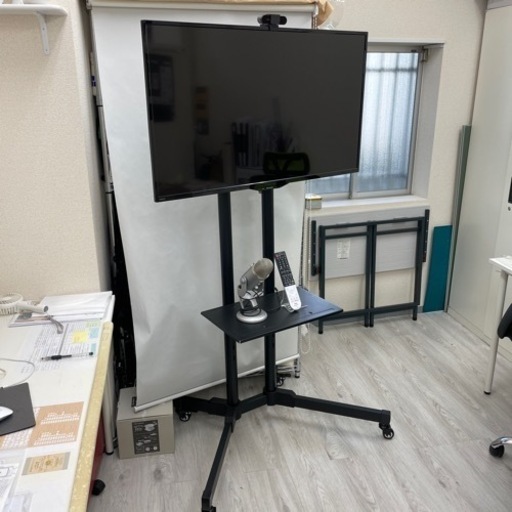 リモート会議　テレビセット　マイク　カメラ付き