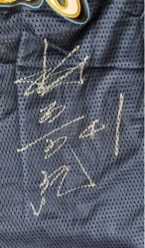 (値下げ予定なし)未使用品！北海道日本ハムファイターズ　稲葉篤紀選手　レプリカユニフォーム