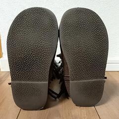 18cm♡フリンジ スウェード ブーツの画像