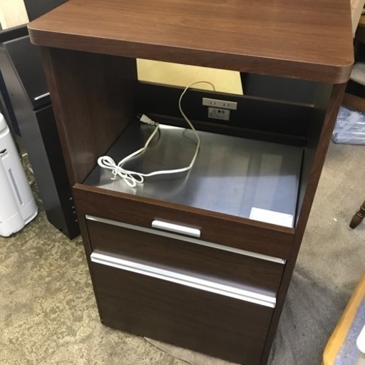 万台店　レンジ台　真保家具店