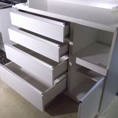 ニトリ レンジボード アリシア 120cm ホワイト NITORI ALICIA-120KB キッチンボード 白 食器棚 札幌市東区 新道東店 ニトリ レンジボード アリシア 120cm ホワイト NITORI ALICIA