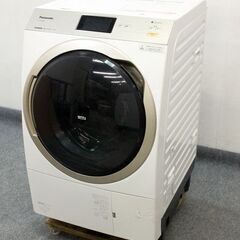 Panasonic/パナソニック ドラム式洗濯乾燥機 自動投入 洗濯11kg/乾燥6.0kg NA-VX9800L ホワイト 2017年製 中古家電 店頭引取歓迎 R6227)