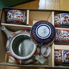 有田焼　松彩　古伊万里　急須　茶器　茶道具　未使用