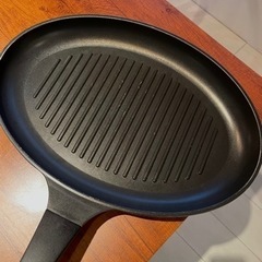 【無料】ステーキ用グリルフライパンの画像