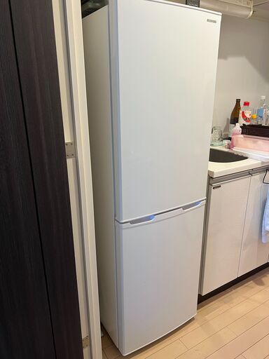 【三軒茶屋】冷蔵庫 162L アイリスオーヤマ 中古2019 AF162-W