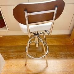 【ニトリ】カウンターチェア(マスク4ホンアシ WH)の画像