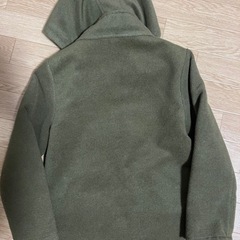 【美品】モスグリーンコート【140cm】の画像