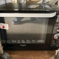 ☆中古￥13,000！Panasonic　パナソニック　オーブンレンジ　家電　2018年製　NE-MS264-K型　【BH068】