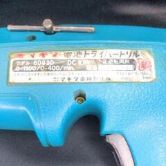 マキタ電機製作所 電池ドライバードリルの画像
