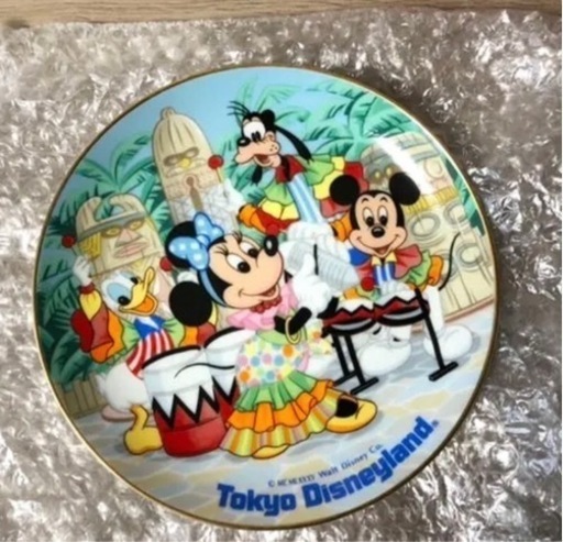 ディズニーのお皿　1枚　1200円