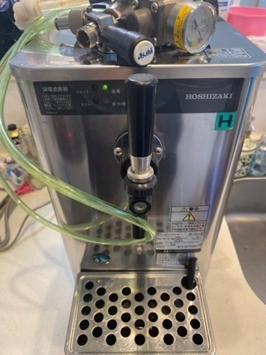 USED ビールディスペンサーサーバー　ホシザキ　アサヒビール