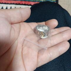 j→→→m17-22  シルバースカルリング☆ オープンリング 指輪 シルバー ヨーロッパ アクセサリー ヴィンテージ レトロ ファッション ジュエリー 3の画像