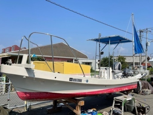 仕上げ済み、Tトップ新品、イス新品、スパンカー付き、船体デッキ塗装済み