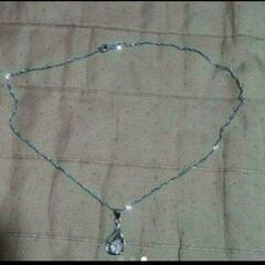 ▼①j←←←m18-7   刻印有/天使の翼ブリリアントペンダントネックレス01       202208100653の画像