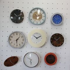 【100円】掛け時計ジャンク10点　★お引渡し日時指定あり。まだ...
