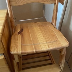 値下げ　デスク用イス2つ　引き出しセットの画像