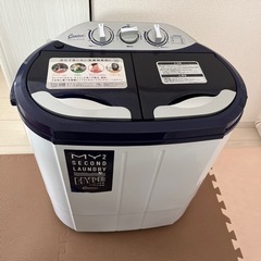 (お取引決定)二層式ミニ洗濯機　洗濯機能のみ