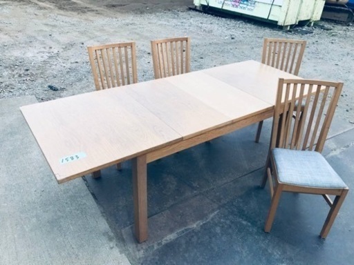 ④1583番　IKEA テーブルセット