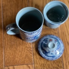 韓国購入　一人用お茶カップの画像