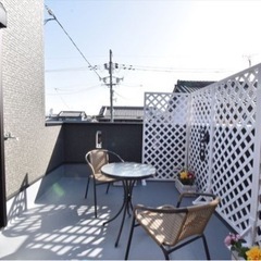 目隠しフェンス　柵　ラティス