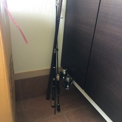 釣竿2本お譲り先決まりました