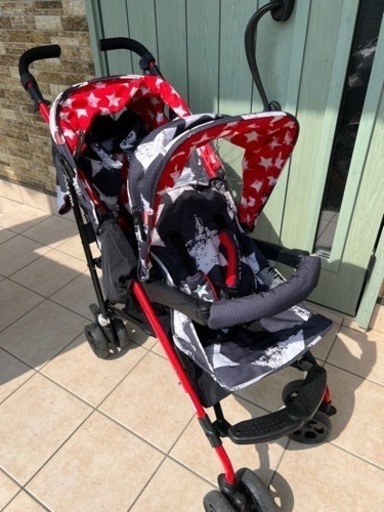 二人乗りベビーカー　COSSATO