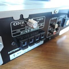 ONKYO T-405TX AM　FMワイドチューナーの画像