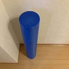 ピラティス ポール 青 約90 cm × 約15cm （ヨガポール、ストレッチポール）の画像
