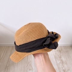 麦わら帽子52cmの画像