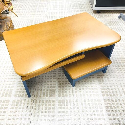 10/13【激安】KOIZUMI/小泉成器 パソコンデスク KPR-1140 ローテーブル 木製