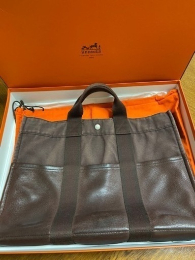 レア　エルメス　フールトゥ　レザー　トート　MM