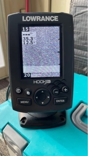 lowrance hook3 振動子付き　魚群探知機　魚探　ローランス　フック