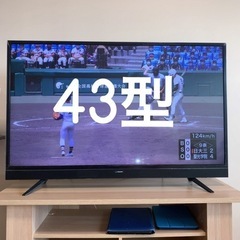 43型　MAXZEN HD液晶テレビ　