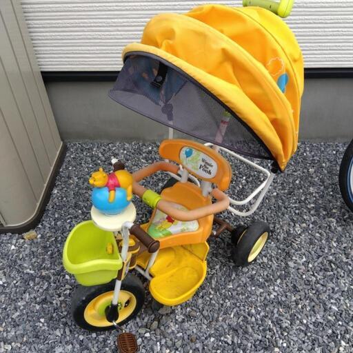 くまのプーさん　三輪車　子供用
