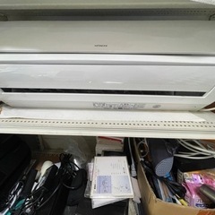 【リサイクルサービス八光　田上店　安心の1か月保証　基本設置料込】日立  ルームエアコン6畳用白くまくんAシリーズRAS-A22C W