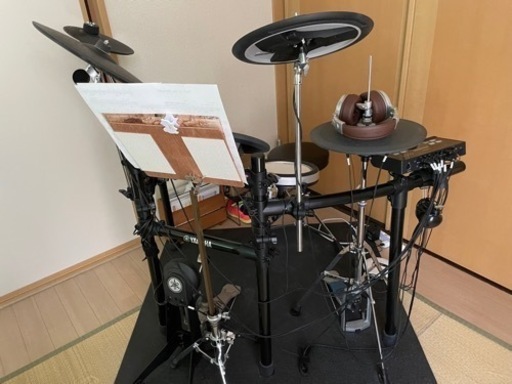 YAMAHA 電子ドラム DTX532KFS PAD,ラック+音源DTX500 シンバル,Tomカスタム