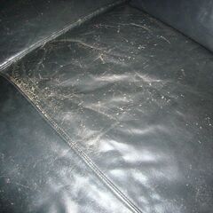 本革カウチソファーの画像