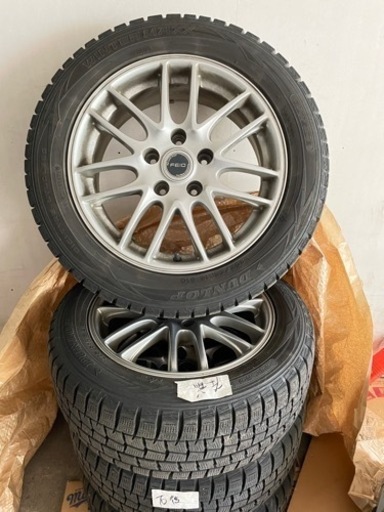 値下げ  16インチ 中古スタッドレス付ホイール4本
