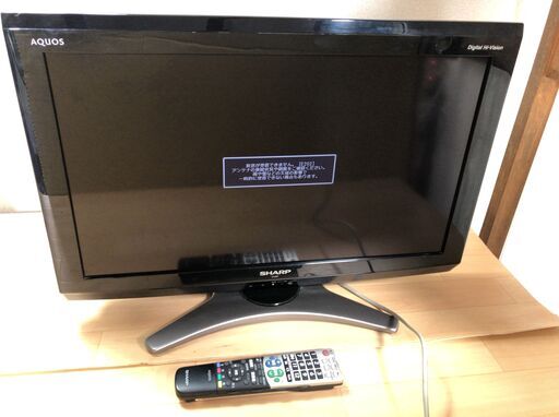 SHARP AQUOS LC-26E7 液晶テレビ 26型 2010年製 ※B-CASカード無し J08066