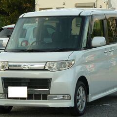 H21 タントカスタム　Xリミテッド ナビ ワンセグTV 左パワ...